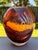 Offering for sale this awe-inspiring thick-walled studio art glass vase with the following features: - Signed J Figueroa...