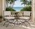 Black Pair of Vintage Turkish Curule-Leg Powder Coated Cast Iron Patio Chairs For Sale - Image 8 of 12