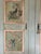 Gray Large Vintage Painted Pine Double Wardrobe with Inlaid Chinoiserie, 1890s For Sale - Image 8 of 14
