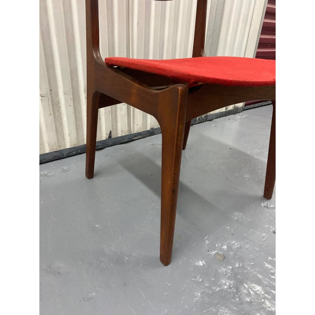 1960s Teak Dining Chair in the Style of Erik Buch for FunderSchmidt
