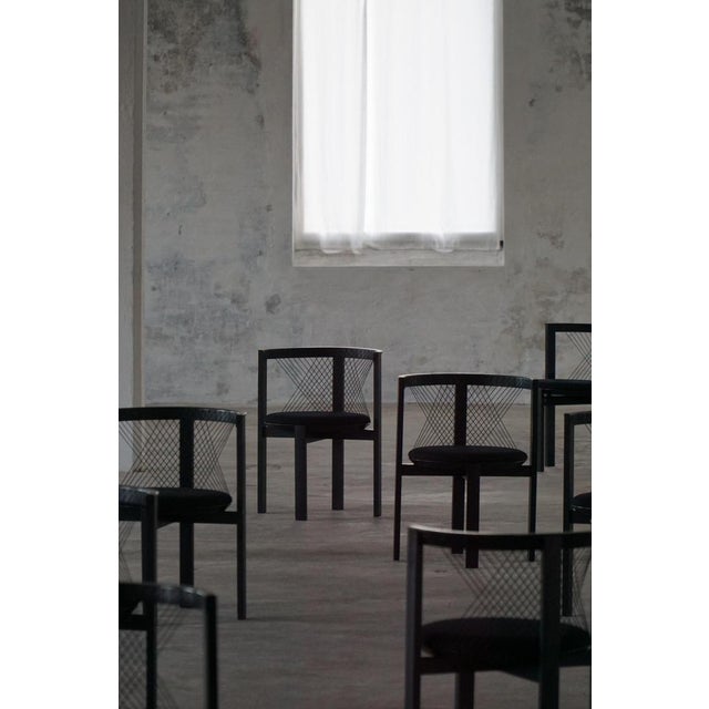 Late 20th Century String Chairs from Niels Jørgen Haugesen, 1970s, Set of 8 For Sale - Image 3 of 18
