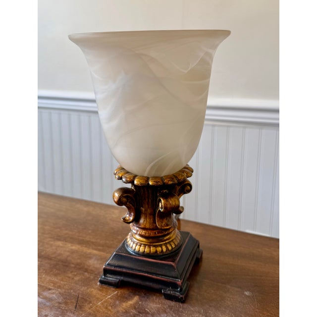 Late 20th Century Torchiere Table Lamp For Sale - Image 11 of 12