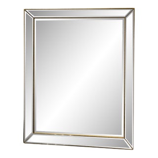 Bassett Mirror Company Venetian Style Beaded Floor Mirror For Sale
