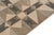 2010s Distressed Style Deco Rug in Beige-Brown, Black Geometric Pattern by Rug & Kilim For Sale - Image 5 of 6