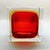 Vintage Square Ashtray in Murano Glass by Flavio Poli for Seguso, 1960s For Sale - Image 6 of 9