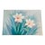 1970s White Lotus Oil on Canvas American Painting R Francis For Sale