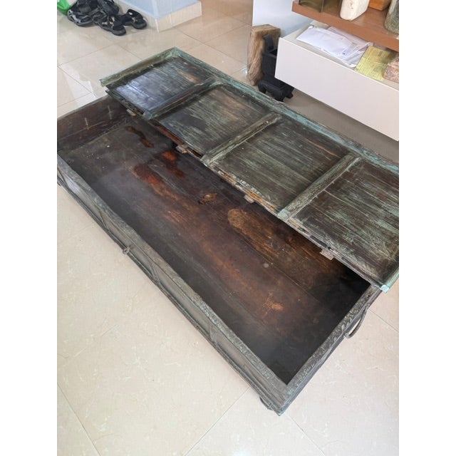 Brown Authentic Antique Chinese Blanket Chest - Qing Dynaty For Sale - Image 8 of 9