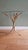 Gold Hollywood Regency Gold Sheaf of Wheat Accent Table For Sale - Image 8 of 9