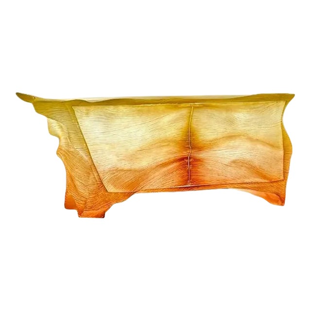 Marc Fish, Contemporary, Limited Edition Stratum Bar Cabinet, Resin, Led, 2020 For Sale