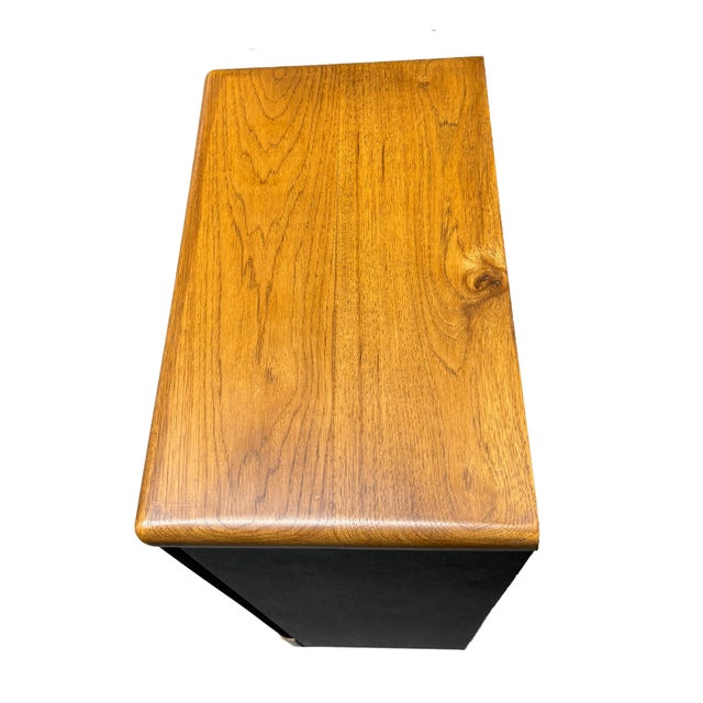 1975 Advent Legacy Floor Standing Speakers - Bullnose Corner Solid Wood Accents – Original Owner! For Sale - Image 9 of 15