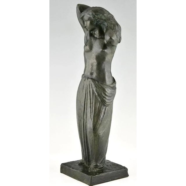 Georges Gori, Art Deco Standing Nude, 1930, Bronze For Sale - Image 4 of 12