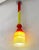 Contemporary Contemporary Bespoke Italian Organic Yellow Orange Murano Glass Pendant Light For Sale - Image 3 of 10