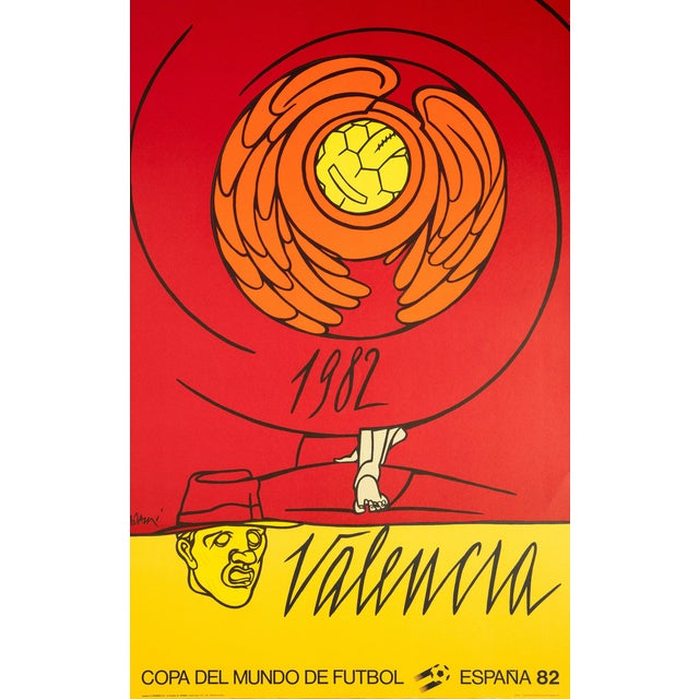 Valerio Adami, Valencia, Lithograph For Sale