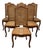 Classic French Double-Caned Dining Chairs/6 For Sale