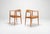 1960s Hans Wegner for Johannes Hansen “The Chair” Dining Chairs Set of Six in Oak 1960 For Sale - Image 5 of 14