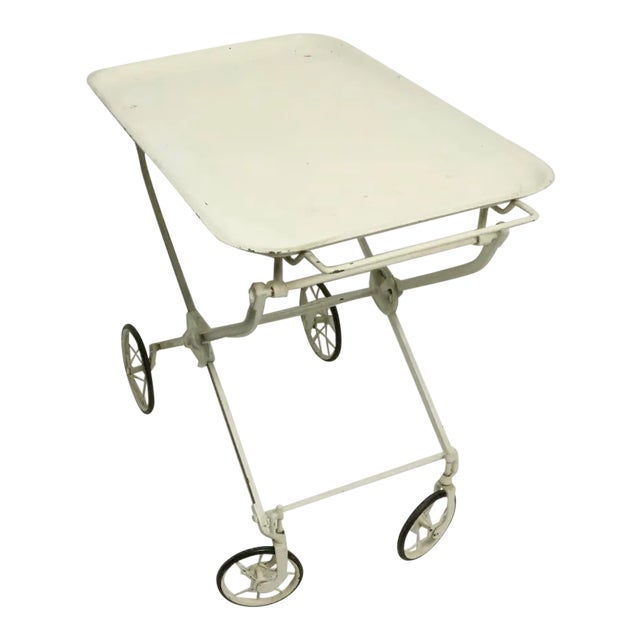 Early Industrial Hospital Cart For Sale