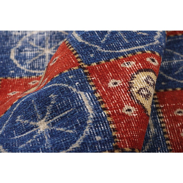 Zeki Muren Vintage Turkish Sivas Rug, 04'07 X 07'02 For Sale In Dallas - Image 6 of 10
