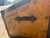 Mustard 19th Century Canted Top Trunk in Mustard Paint For Sale - Image 8 of 11