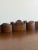 W54 D21.75 H40.75 A beautifully crafted vintage oak server featuring hand-carved floral details, sculpted acorn feet, and...