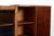 Brown Antique French Art Deco Rosewood Vitrine Display Cabinet or Bookcase, 1940s For Sale - Image 8 of 17