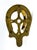 Metal Vintage Brass Horseshoe Wall Hat Holder & Hook – Western / Equestrian Style For Sale - Image 7 of 9