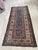 Textile Antique Caucasian Talish Wool Rug, Indigo Field & Wide Border, C. 1880s — 3'7" × 7'4" For Sale - Image 7 of 9