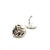 Authentic Tiffany & Co Puffed Omega Back Earrings Non Pierced Sterling Silver Estate TIF938 These elegant Authentic...