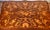 French 1890 Antique French Louis XV Mahogany & Marquetry Inlay Center Table Hall Table For Sale - Image 3 of 13