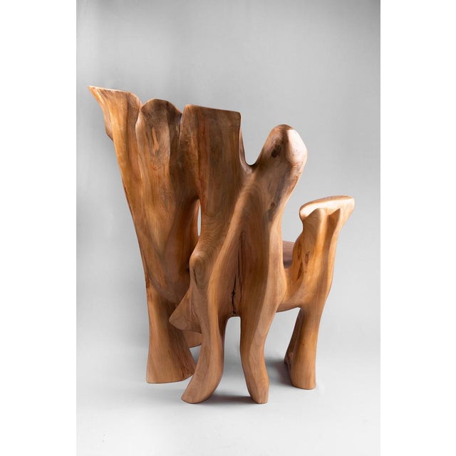 Veles Wooden Armchar by Logniture For Sale - Image 9 of 16