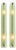 Green Graniglia Canalina Murano Glass Wall Sconces by Simoeng for Simoeng, Set of 2 For Sale