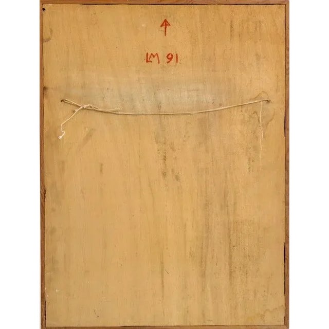 Abstract Composition, 1991, Painting For Sale - Image 4 of 6