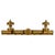 Antique French Louis XVI Gilt Bronze Bar De Cheminée Fireplace Fender, Circa 1880 For Sale - Image 10 of 12