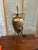 Vintage Brass Colored, Urn Style Footed Table Lamp With Greek Key and Ram Head Details For Sale In Atlanta - Image 6 of 6