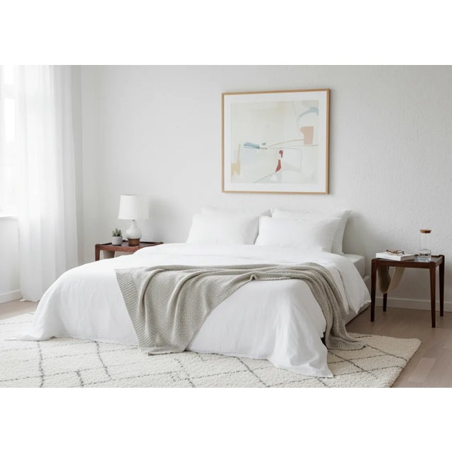 Elegant pair of magazine holders designed by Brdr. Furbo and produced in the 1960s. Made from rich rosewood with canvas...