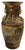 Japanese Vintage Royal Satsuma-Style Hand-Painted Porcelain Floor Vase With Gilt Dragon Handles For Sale - Image 3 of 12
