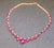Mid 20th Century Vintage Gia Certified 120 Carat Pear-Shape Pink Rubellite Tourmaline Necklace For Sale - Image 5 of 7