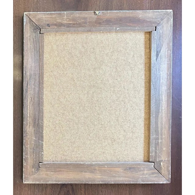 B. Ciappa, Place Animée en Italie, Oil on Wood, Framed For Sale - Image 9 of 10