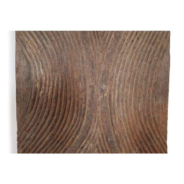 Mid 20th Century Vintage Old Igbo African Grain Door / Wall Object For Sale - Image 5 of 8