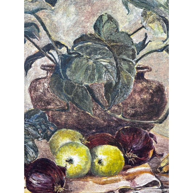 Vintage Dott Beeson Fruit Still Life Painting For Sale In Tampa - Image 6 of 12