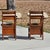 American Antique Oak School Desk, Chair W/ Attached Desktop & Storage Compartment Underneath, Set of 2 For Sale - Image 3 of 6