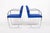 Knoll Mid Century Blue Brno Chairs by Mies Van Der Rohe for Knoll, 2006 For Sale - Image 4 of 13