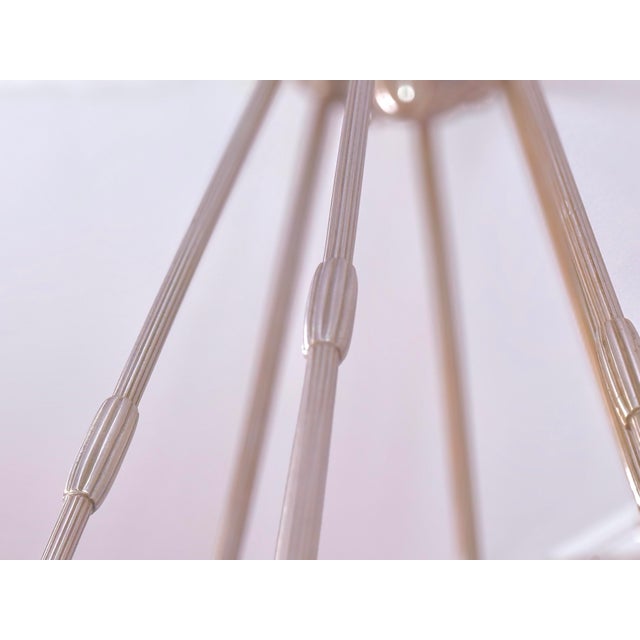 1930’s French Art Deco Chandelier Signed Verrerie Des Hanots For Sale In New York - Image 6 of 12