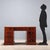 Writing Desk in Mahogany and Leather For Sale - Image 3 of 10