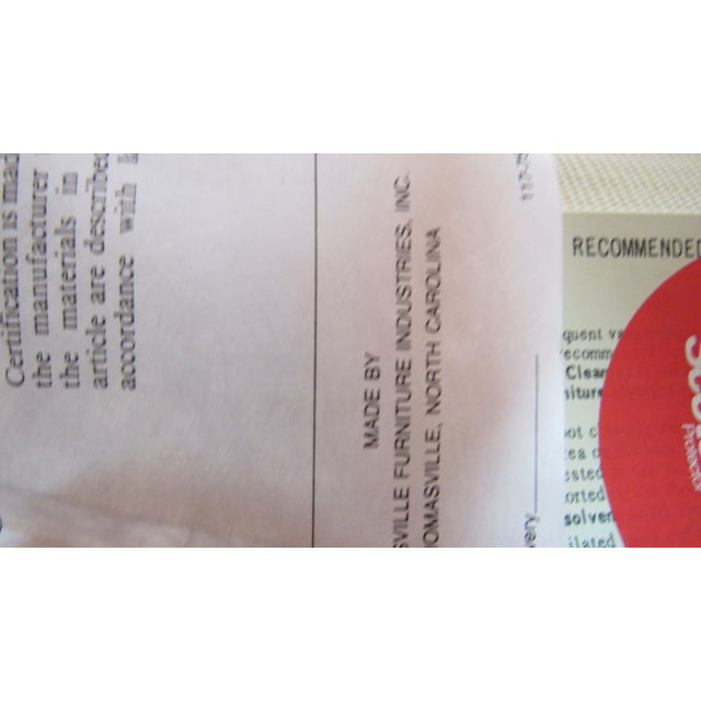 1980s Set of 8 Chippendale Mahogany Thomasville Dining Room Chairs Eight For Sale - Image 6 of 11