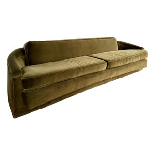 1960s Reupholstered Mid-Century Modern Sofa For Sale