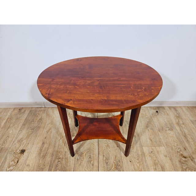 Thonet Original Oval Table from Thonet For Sale - Image 4 of 13
