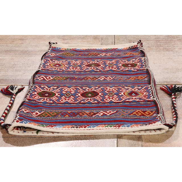 Vintage Anatolian Yüncü Chuval Textile, 02'03 X 03'10 For Sale - Image 10 of 13