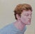 Sebastian by John Tarantola | Oil on panel Portrait of a young man with short, wavy hair. For Sale