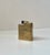 This vintage 1970s Brutalist bronze desk set is a powerful tactile sculptural ensemble, comprising an ashtray with...