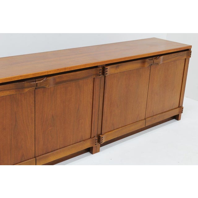 Vintage Walnut Sideboard by Franz Xaver Sproll, 1960s For Sale - Image 6 of 12